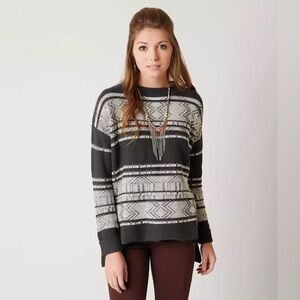 Billabong open weave sweater